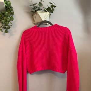 Used top pink for 2 21 sweater